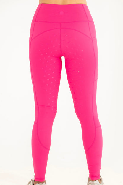 Aphrodite Leggings - Hot Pink