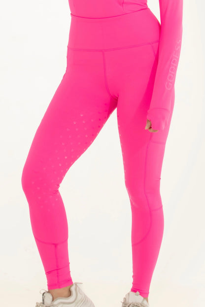 Aphrodite Leggings - Hot Pink