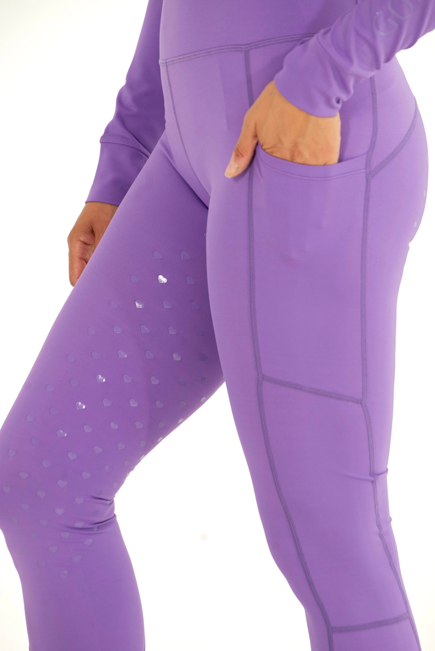 Aphrodite Leggings - Purple